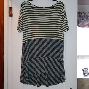 The softest shirt with All the stripes!